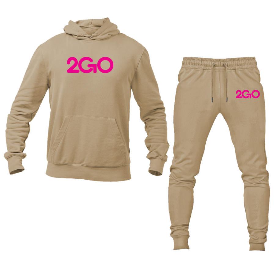 Men's 2GO Logo Hoodie Joggers Set
