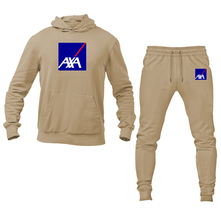 Men's Axa Logo Hoodie Joggers Set