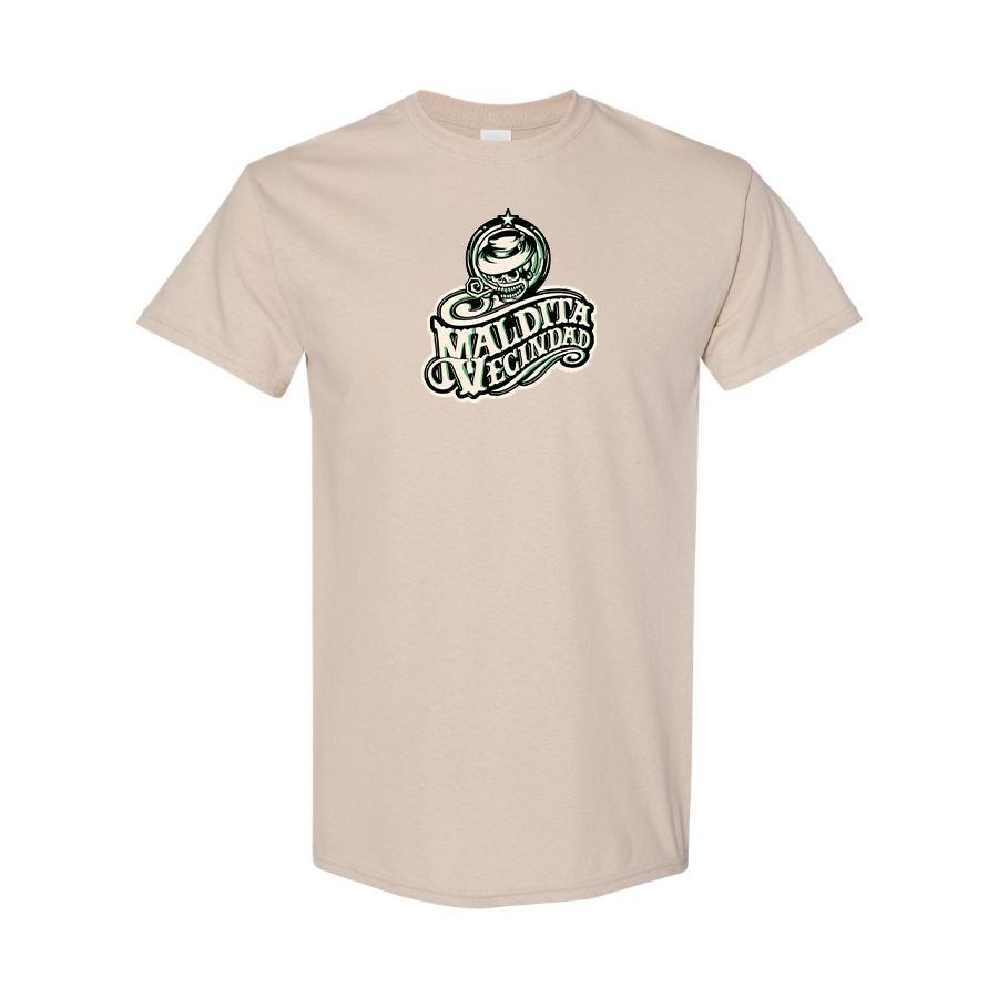 Men's  Maldita Vecindad Logo Cotton T-Shirt
