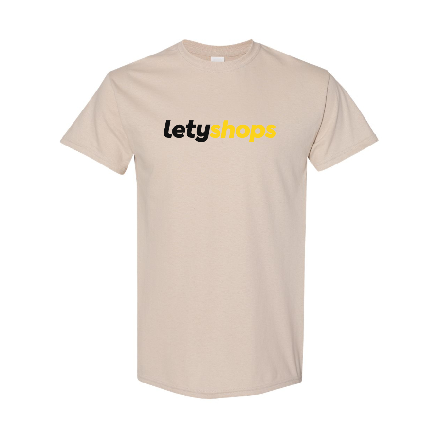 Men's LetyShops Logo Cotton T-Shirt