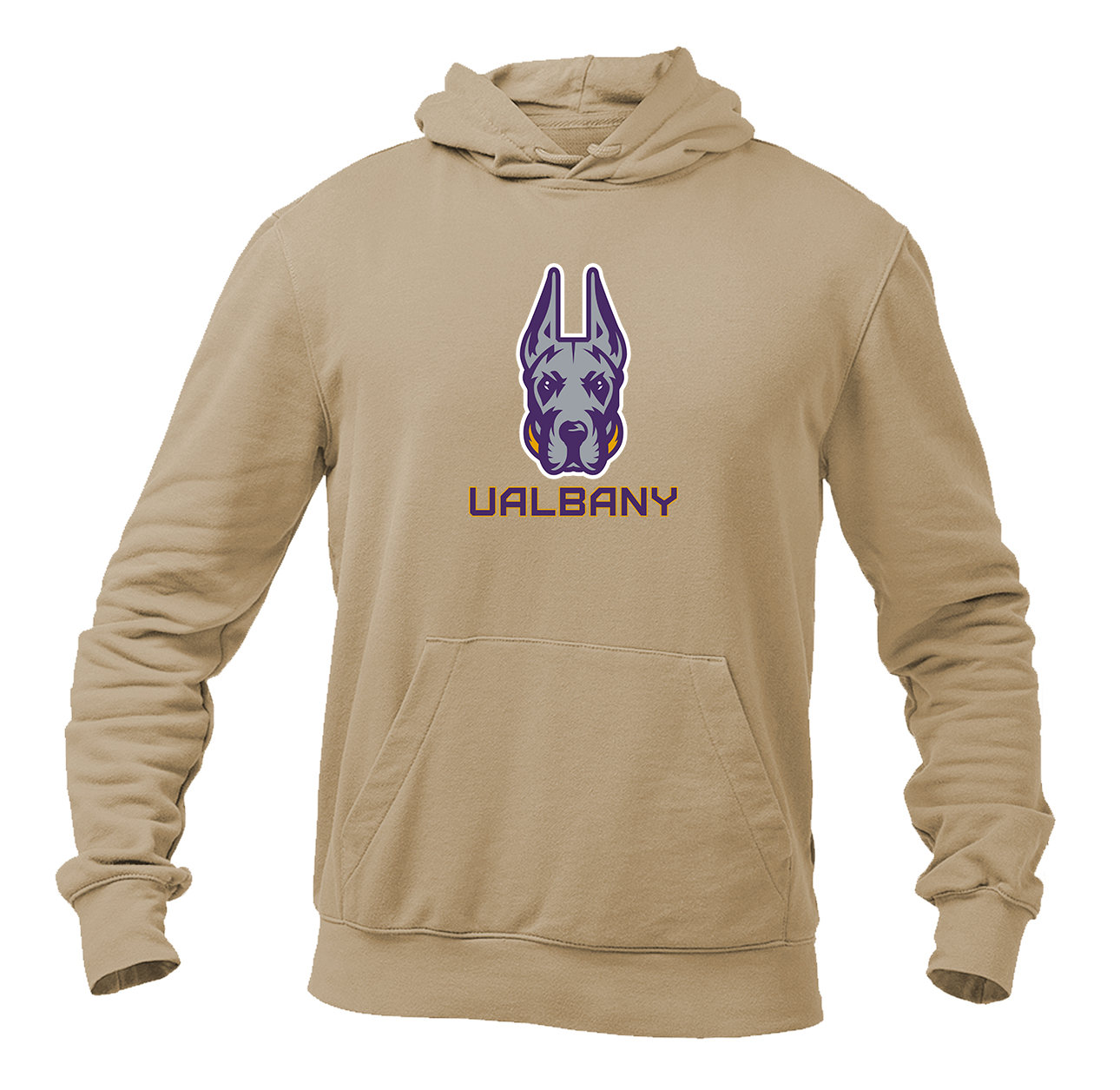 Men's Albany Great Danes Gildan  Heavy Blend Hooded Sweatshirt