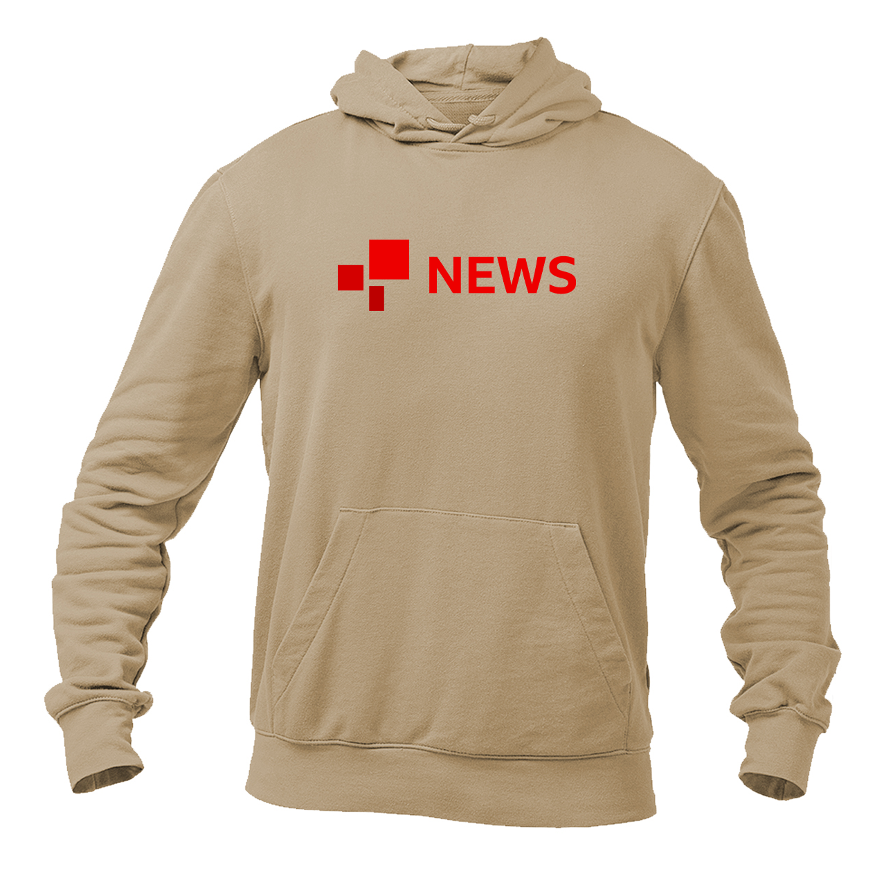 Men's  BBC News Softstyle Midweight Hooded Sweatshirt