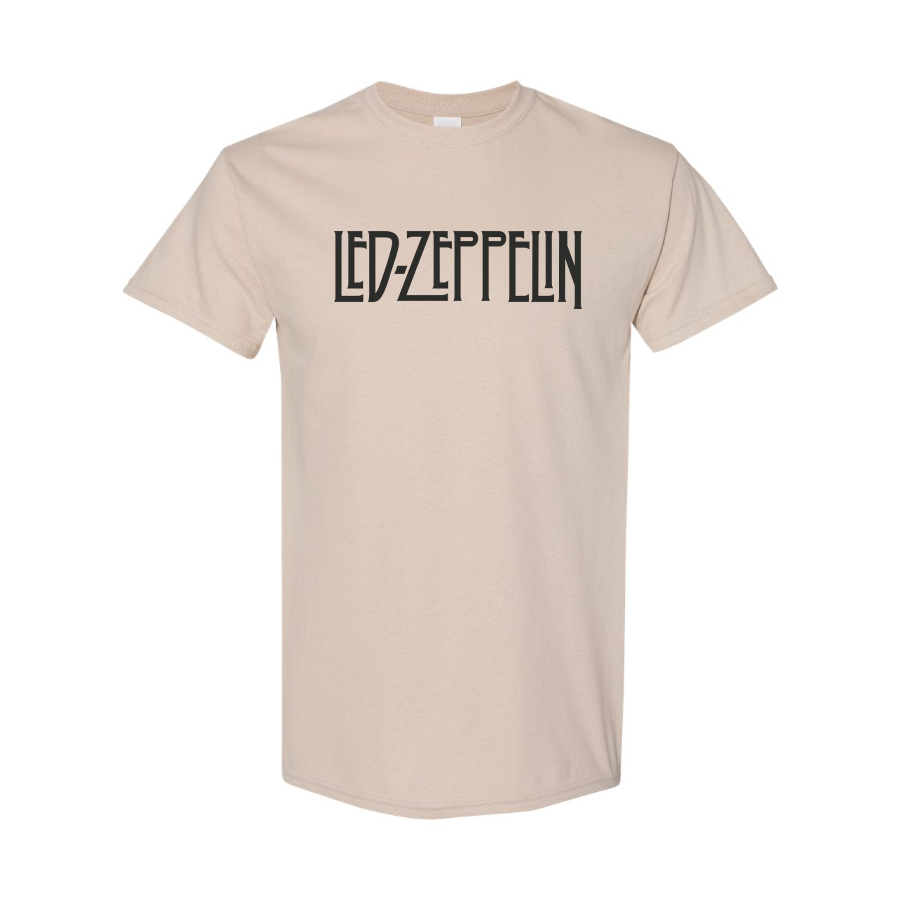 Men's Led Zeppelin Logo Cotton T-Shirt