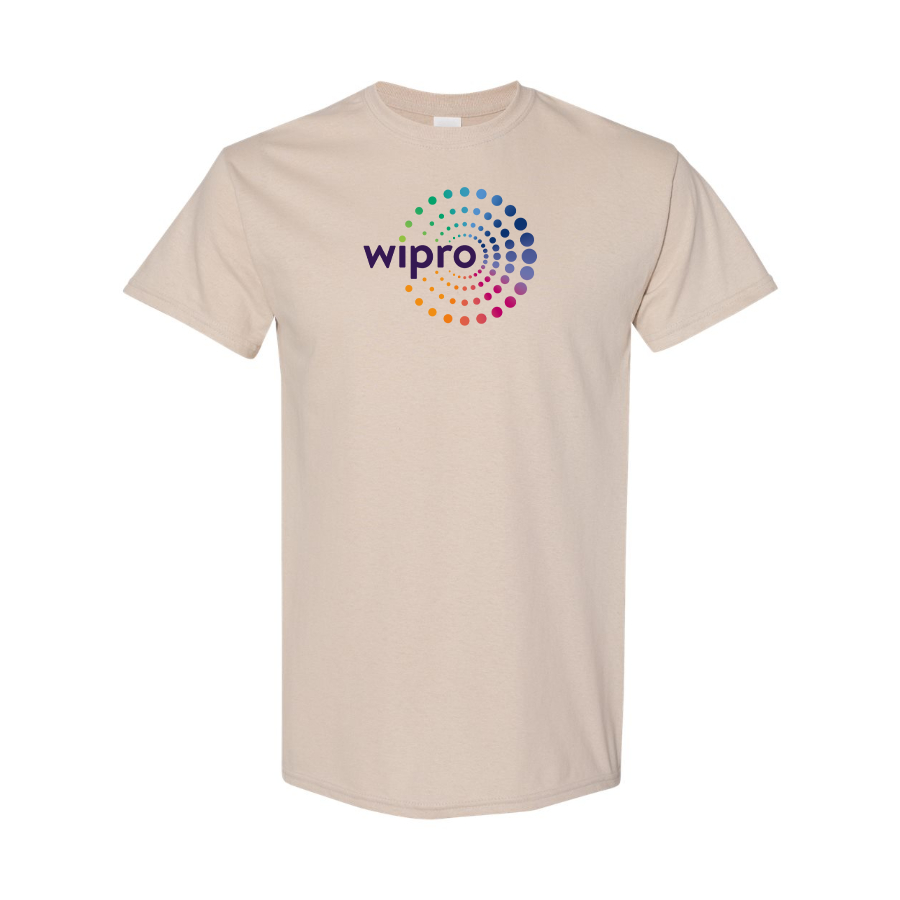Men's Wipro Logo Cotton T-Shirt