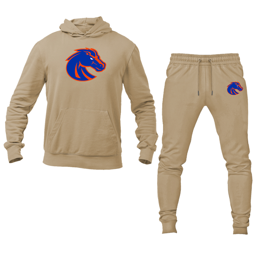 Men's Boise State Broncos  Hoodie Joggers Set