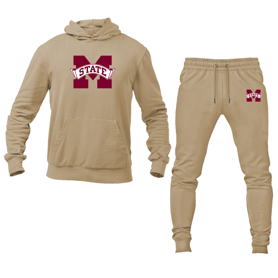 Men's Mississippi State Bulldogs  Logo Hoodie Joggers Set