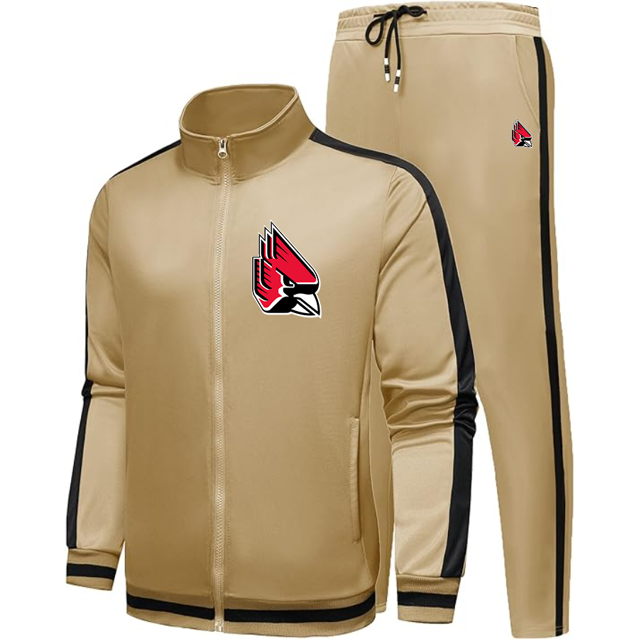 Men's  Ball State Cardinals Dri-Fit TrackSuit
