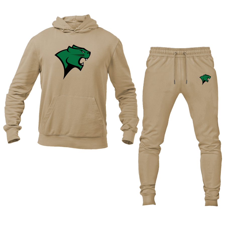 Men's Chicago State Cougars Hoodie Joggers Set