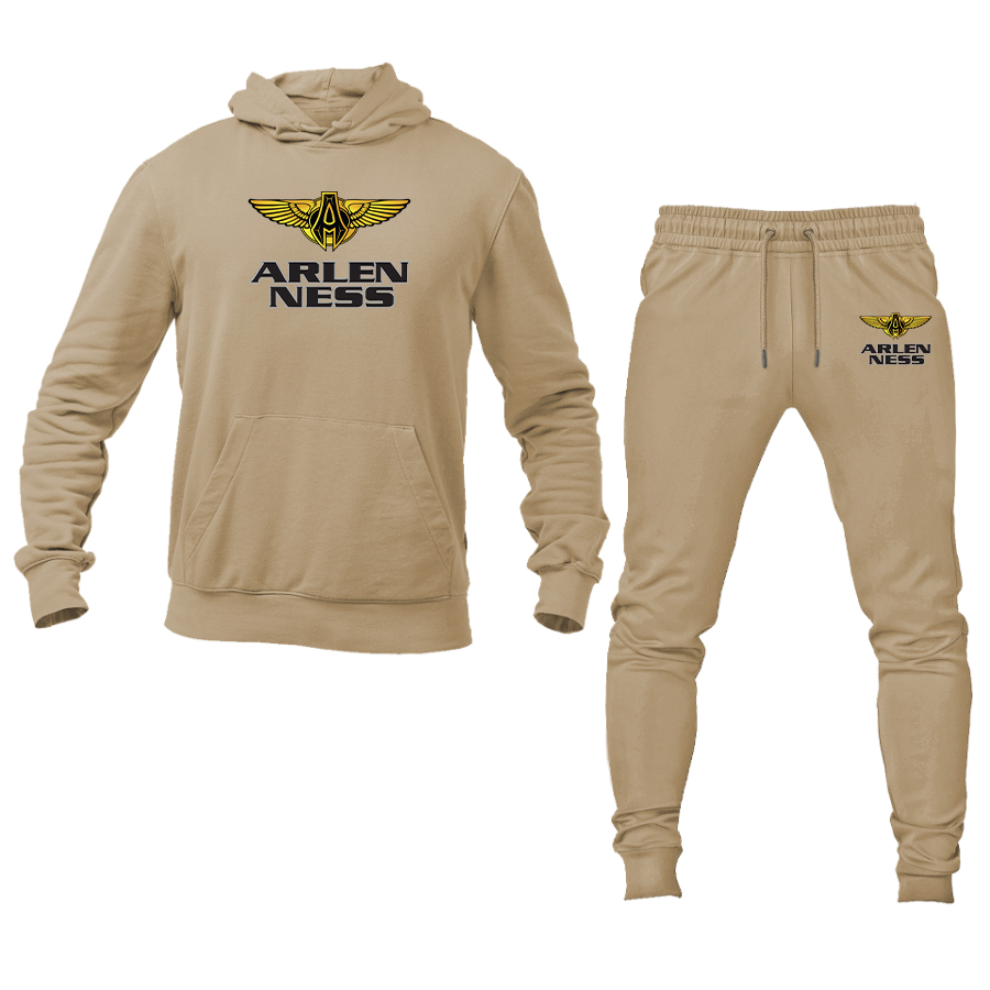 Men's Arlen Ness Logo Hoodie Joggers Set