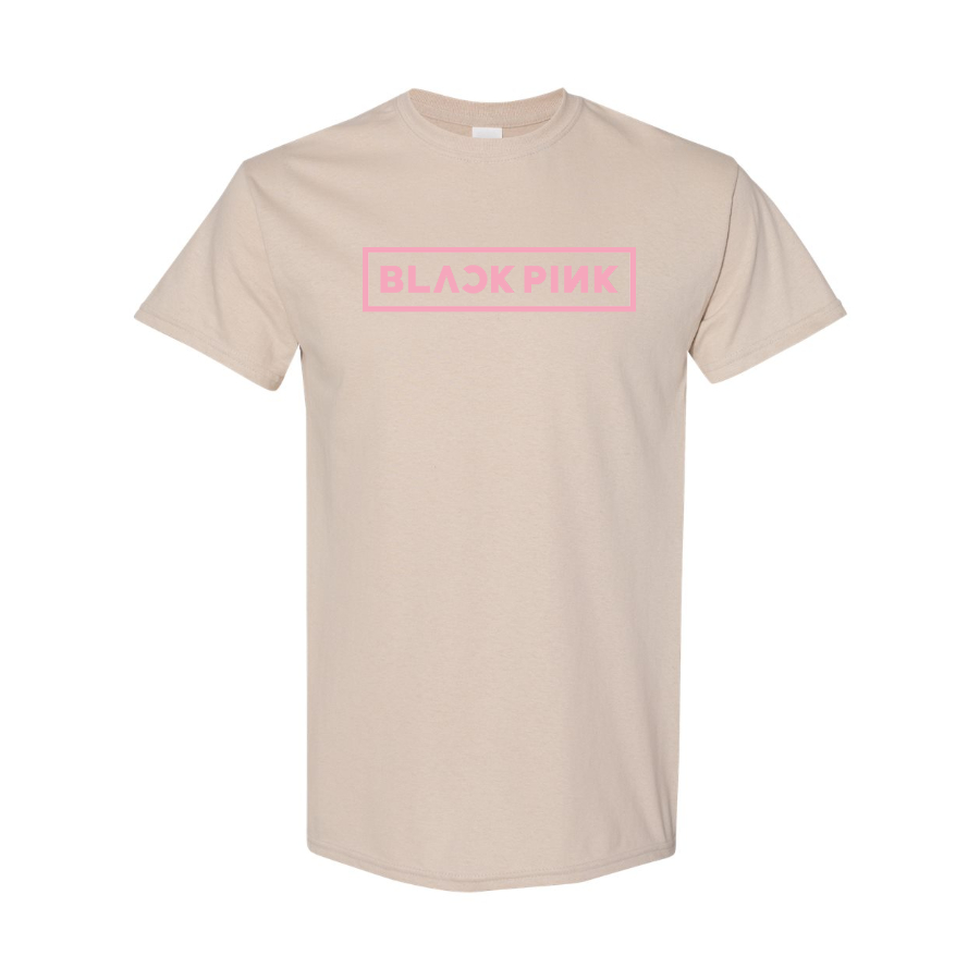 Men's  Blackpink Logo Cotton T-Shirt