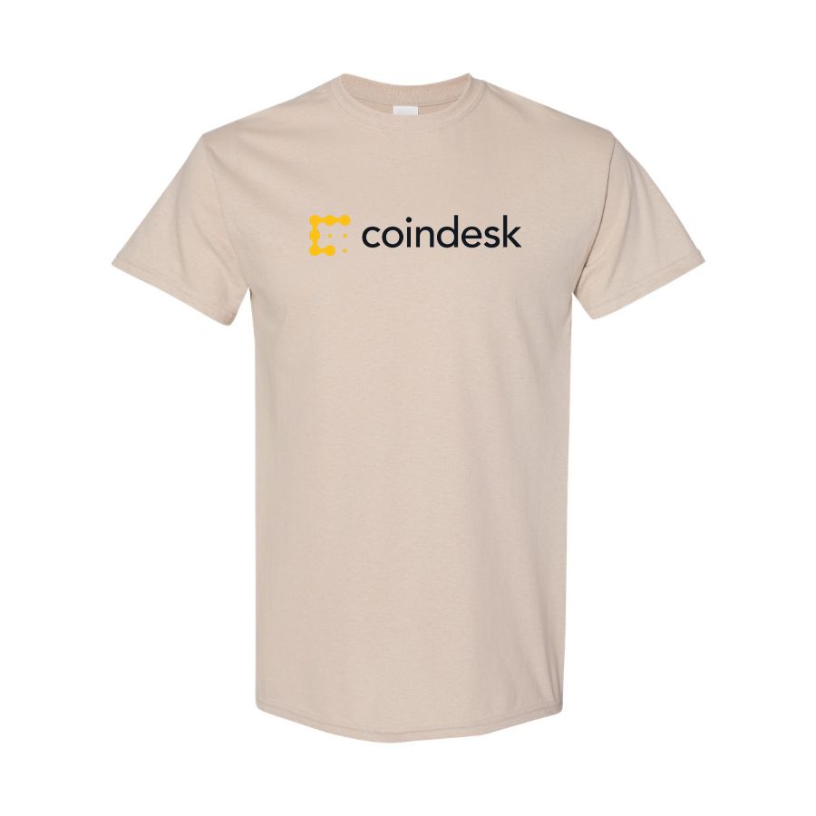 Men's CoinDesk  Logo Cotton T-Shirt