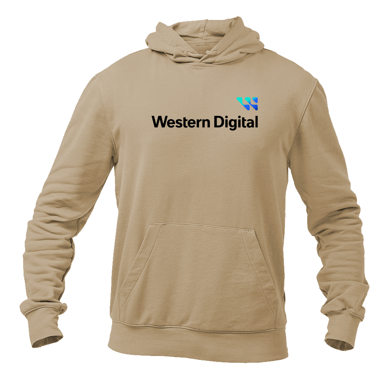 Men's Western Digital Logo Pullover Hoodie