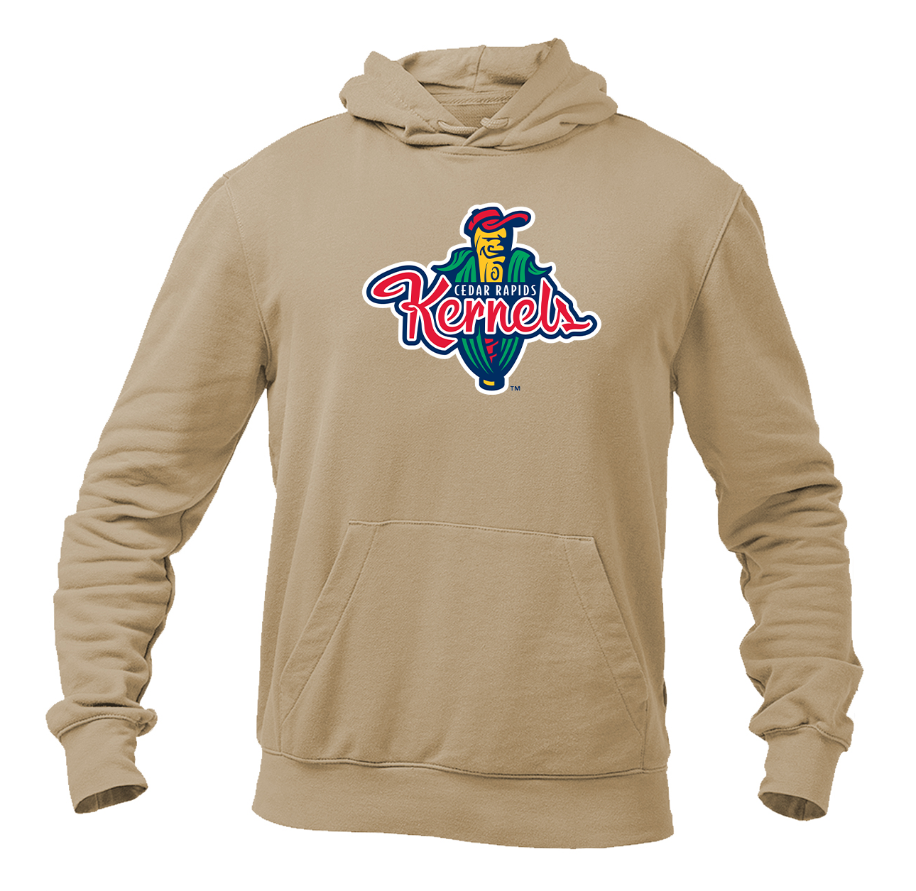 Men's Cedar Rapids Kernels  Logo Pullover Hoodie