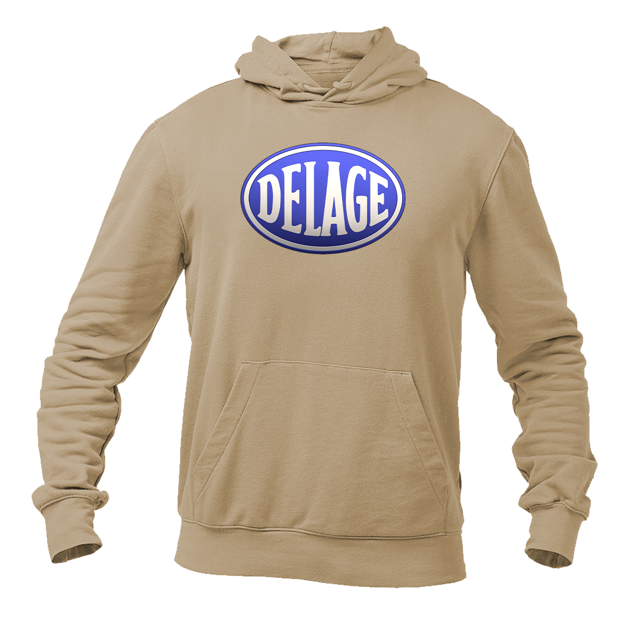 Men's Delage Logo Pullover Hoodie
