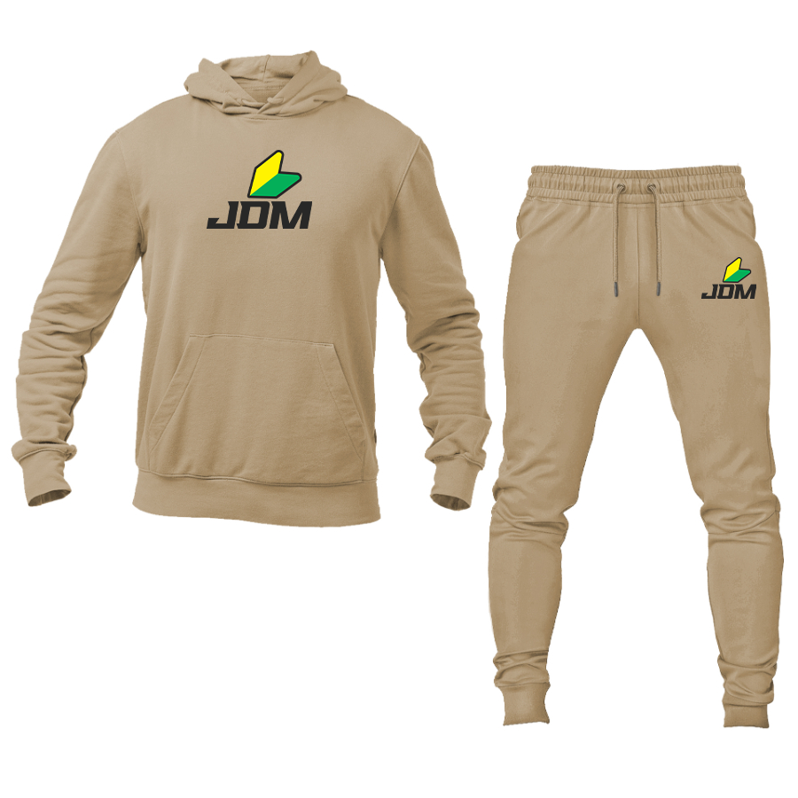 Men's JDM Logo Hoodie Joggers Set