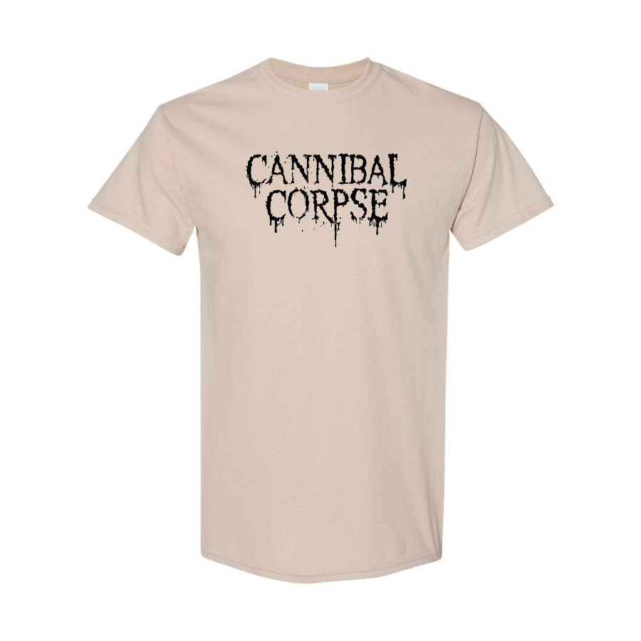 Men's  Cannibal Corpse Logo Cotton T-Shirt