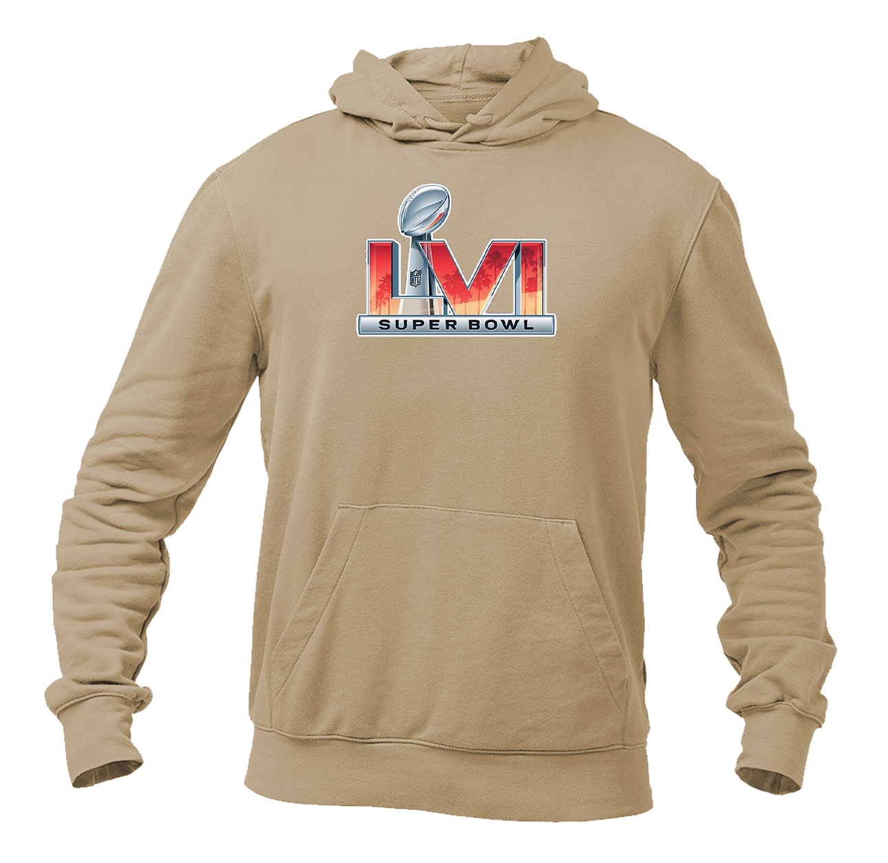 Men's Superbowl LVI Logo  Pullover Hoodie