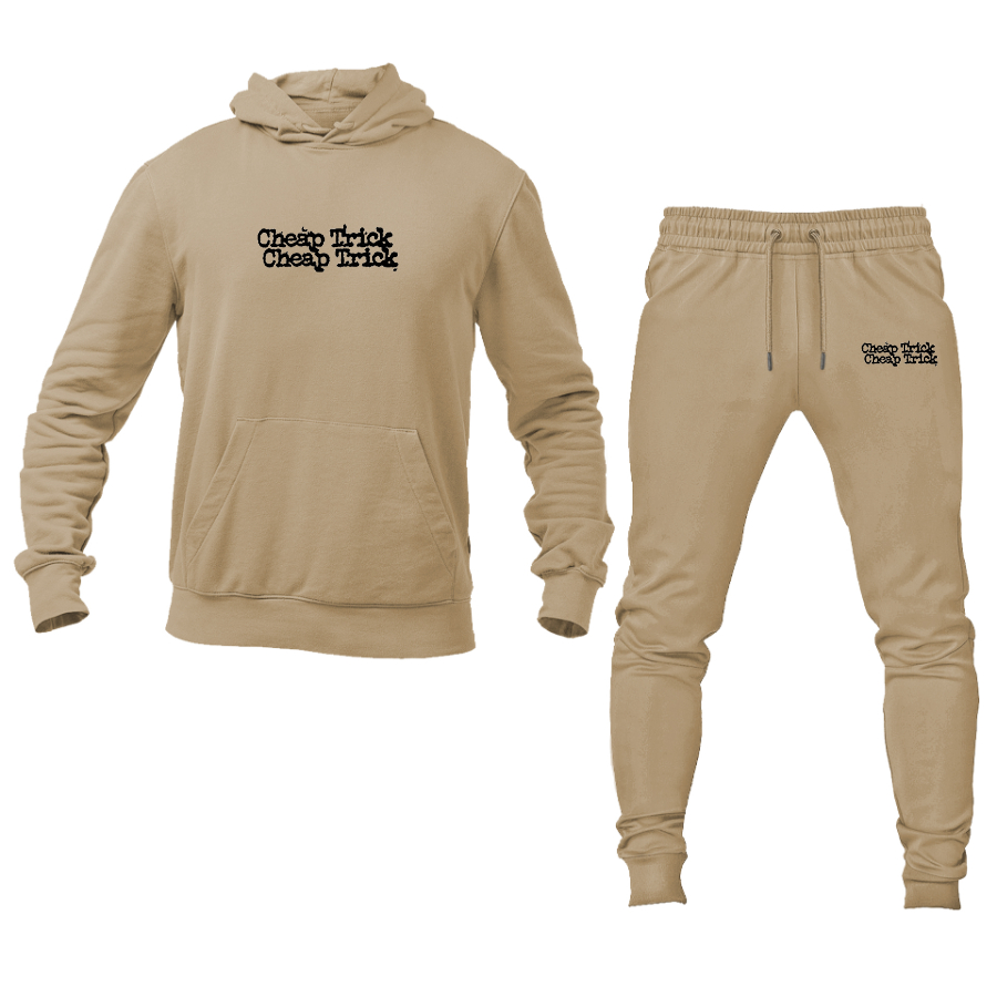 Men's  Cheap Trick   Hoodie Joggers Set