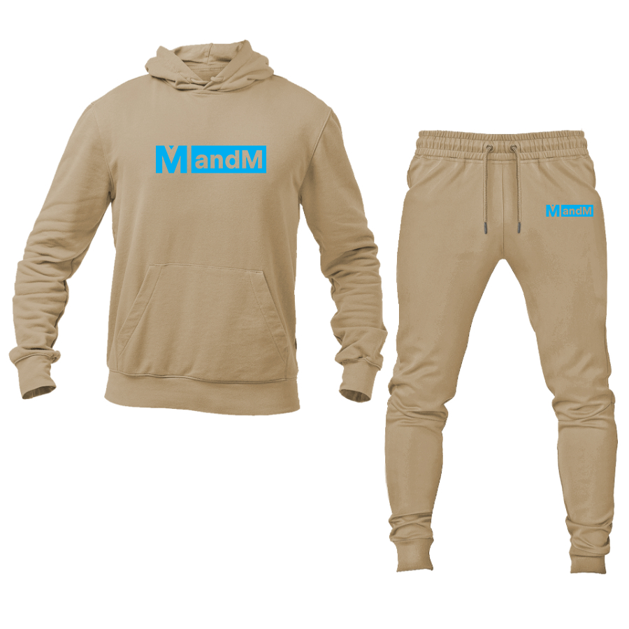Men's MandM Logo Hoodie Joggers Set