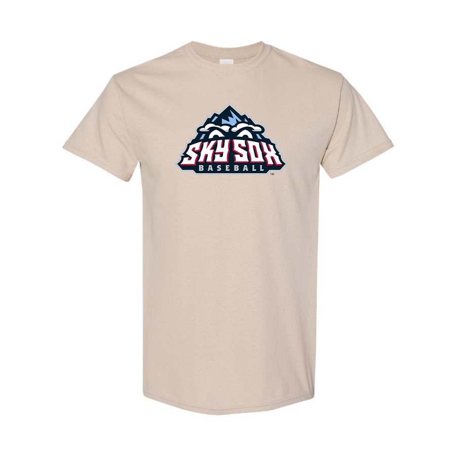 Men's Colorado Springs Sky Sox Logo Cotton T-Shirt