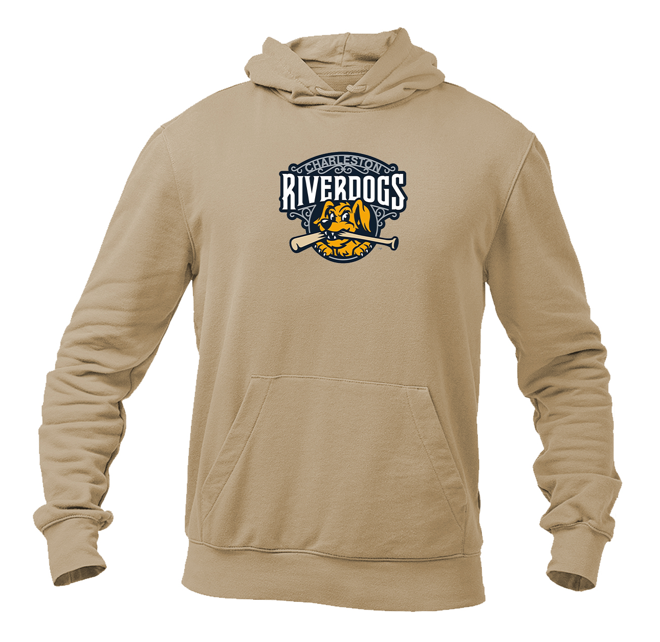 Men's Charleston RiverDogs Logo Pullover Hoodie