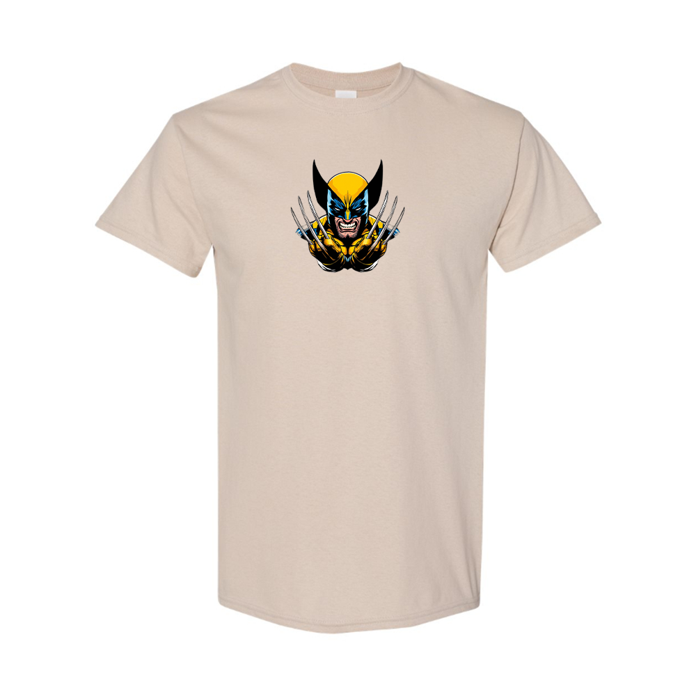 Men's Wolverine 2025 Art  Cotton T-Shirt