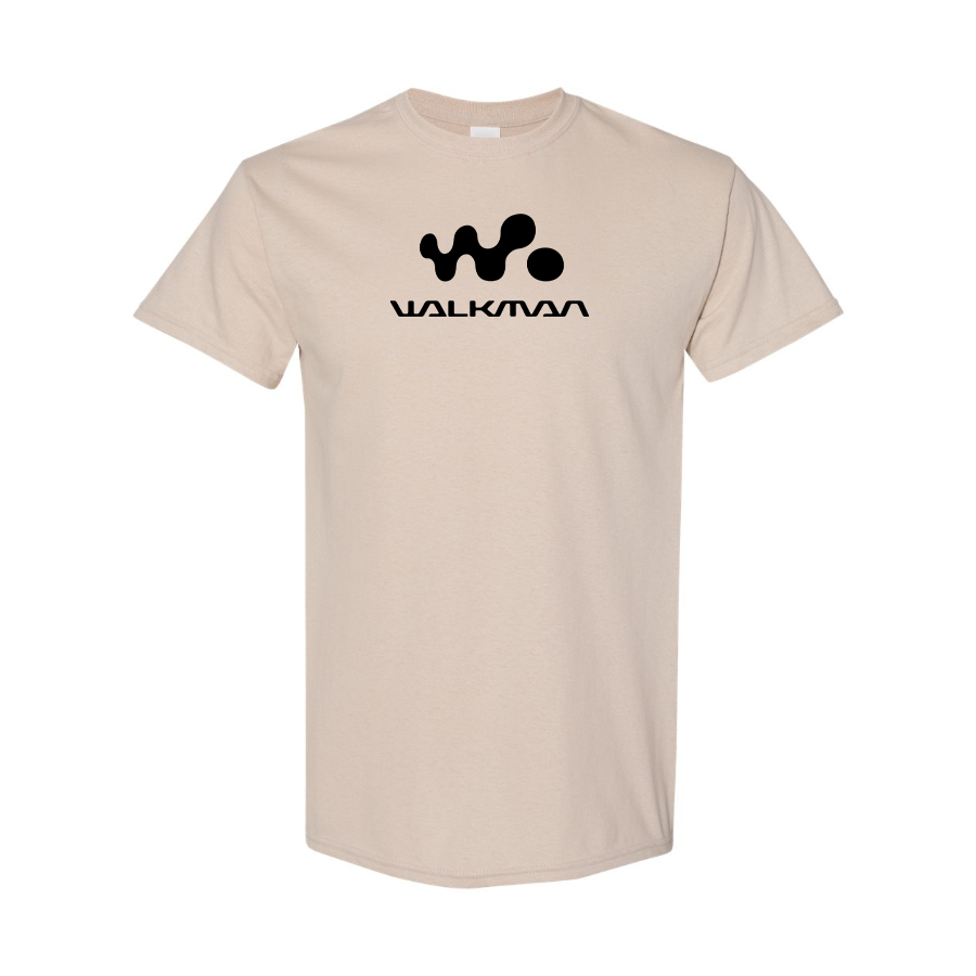 Men's Walkman  Logo Cotton T-Shirt