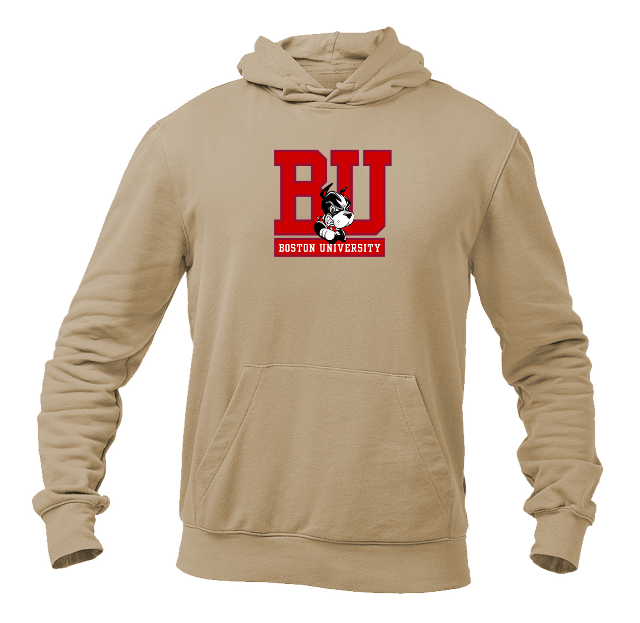 Men's Boston University Terriers Softstyle Midweight Hooded Sweatshirt