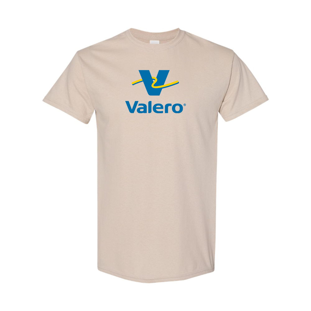 Men's Valero Gas Station Logo Cotton T-Shirt