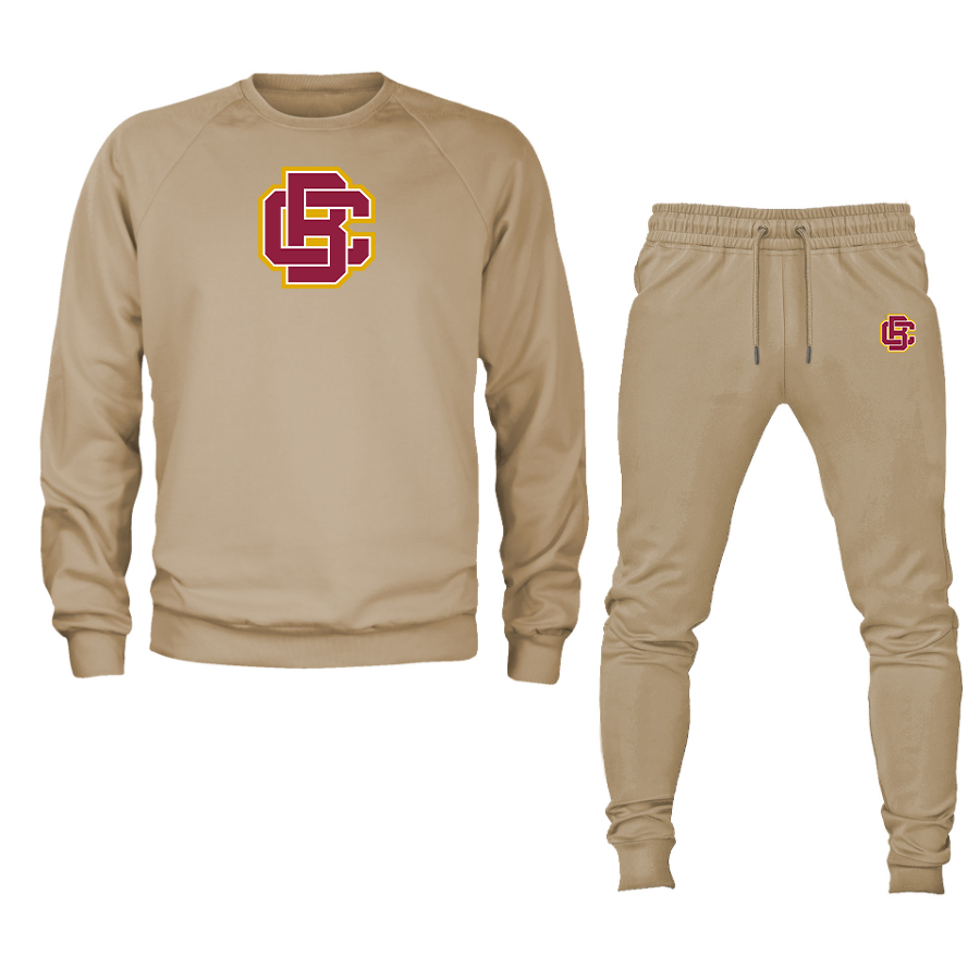 Men's  Bethune Cookman Wildcats Crewneck Sweatshirt Joggers Suit