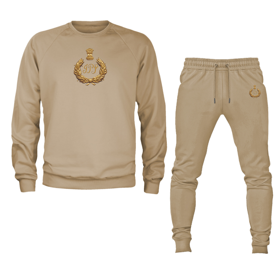 Men's  IPS India Crewneck Sweatshirt Joggers Suit