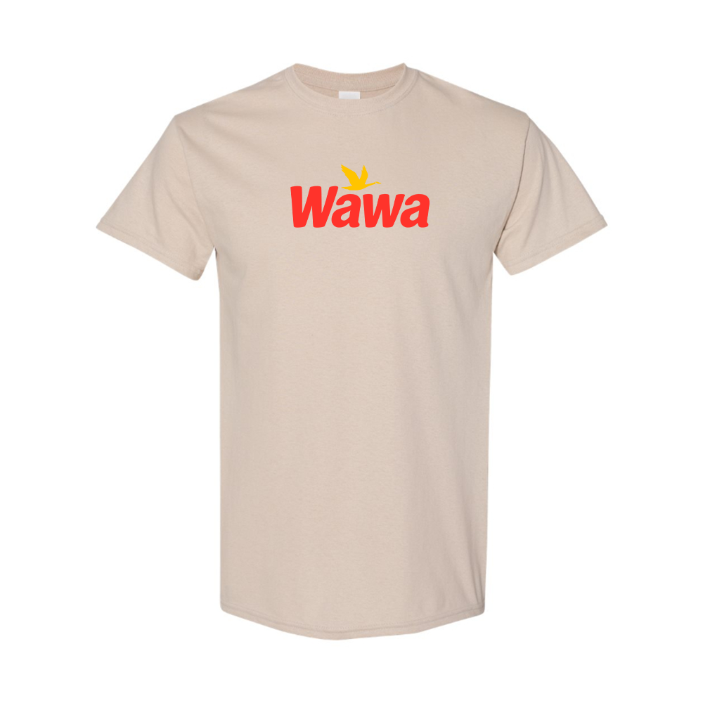Men's Wawa Gas Station Logo Cotton T-Shirt