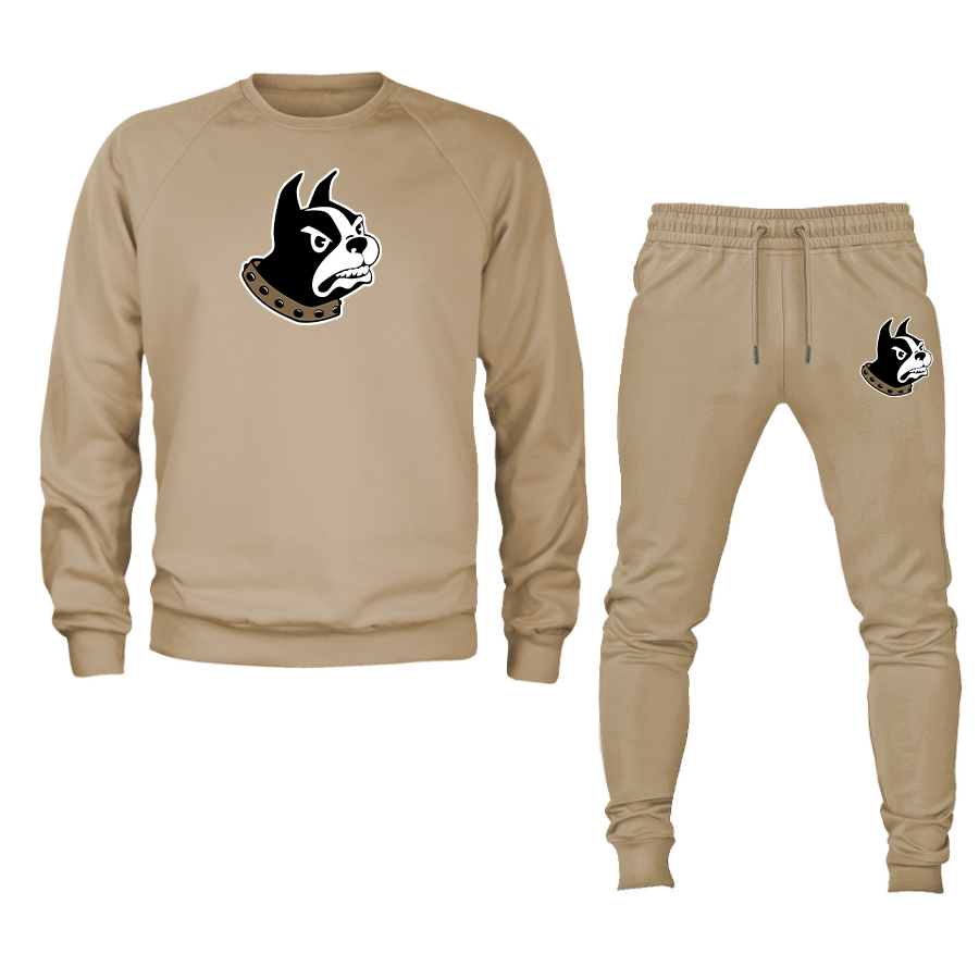 Men's    Woffrd Terriers  Crewneck Sweatshirt Joggers Suit