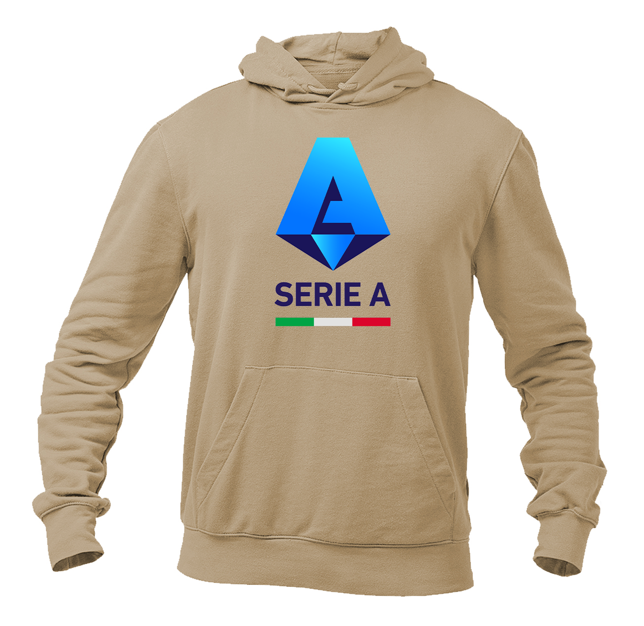 Men's Italian Serie A Logo Pullover Hoodie