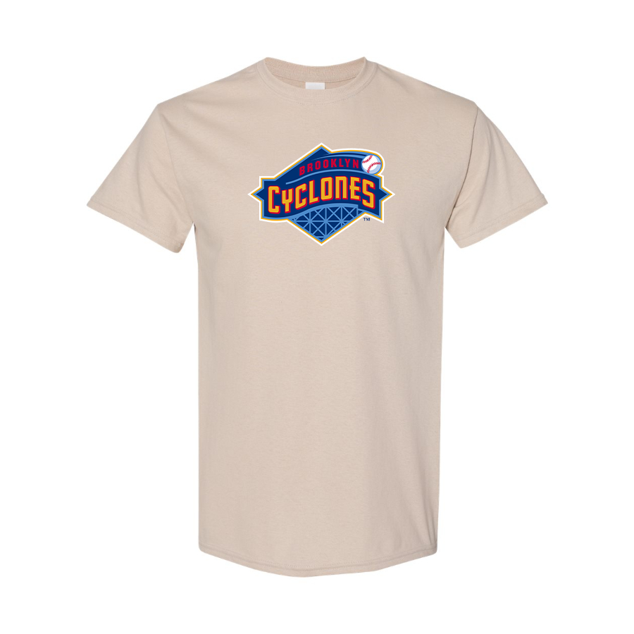 Men's Brooklyn Cyclones Logo Cotton T-Shirt