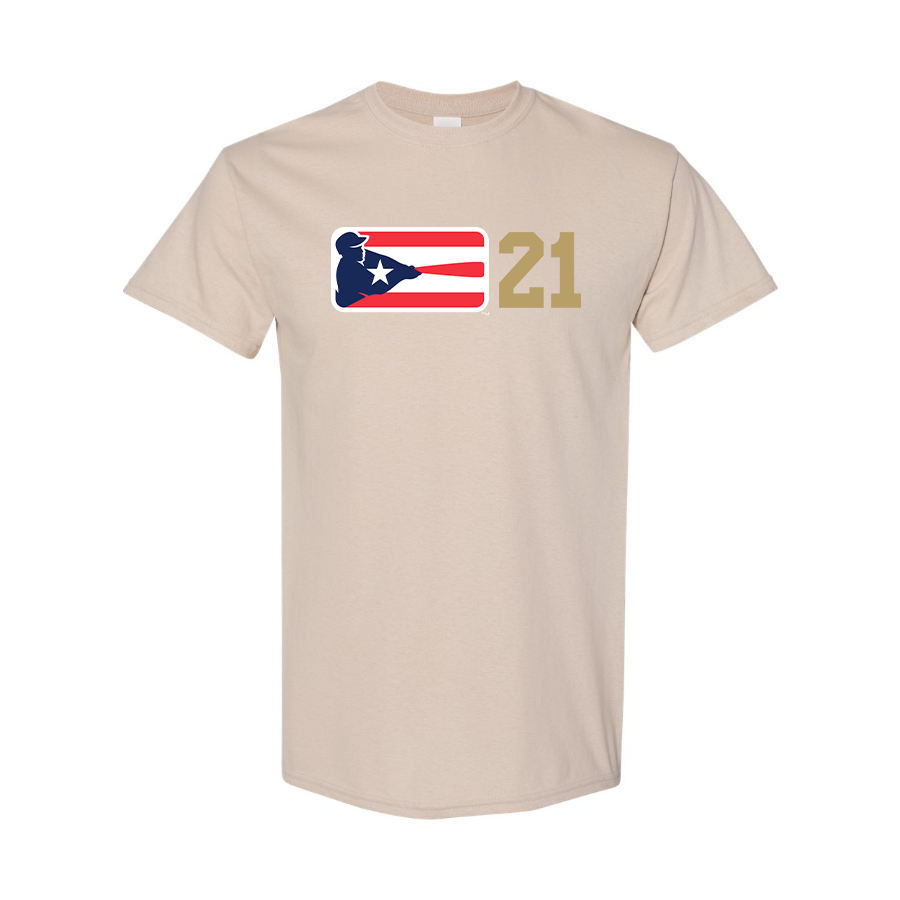 Men's  Liga de Beisbol Profesional Roberto Clemente Logo Cotton T-Shirt