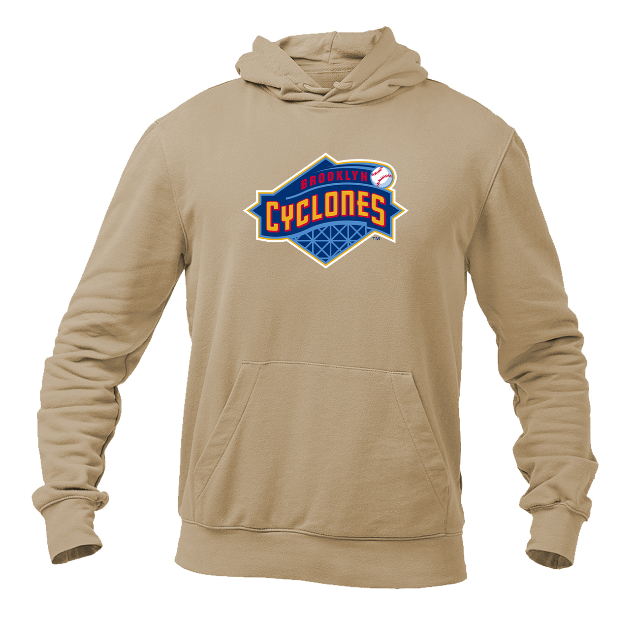 Men's Brooklyn Cyclones Logo Pullover Hoodie