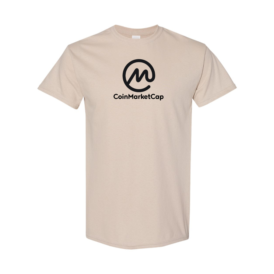 Men's CoinMarketCap Logo Cotton T-Shirt