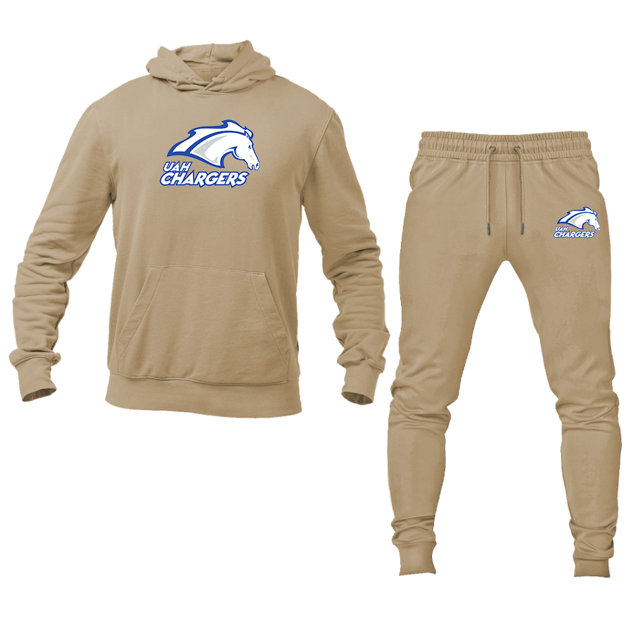 Men's Alabama Huntsville Chargers Hoodie Joggers Set