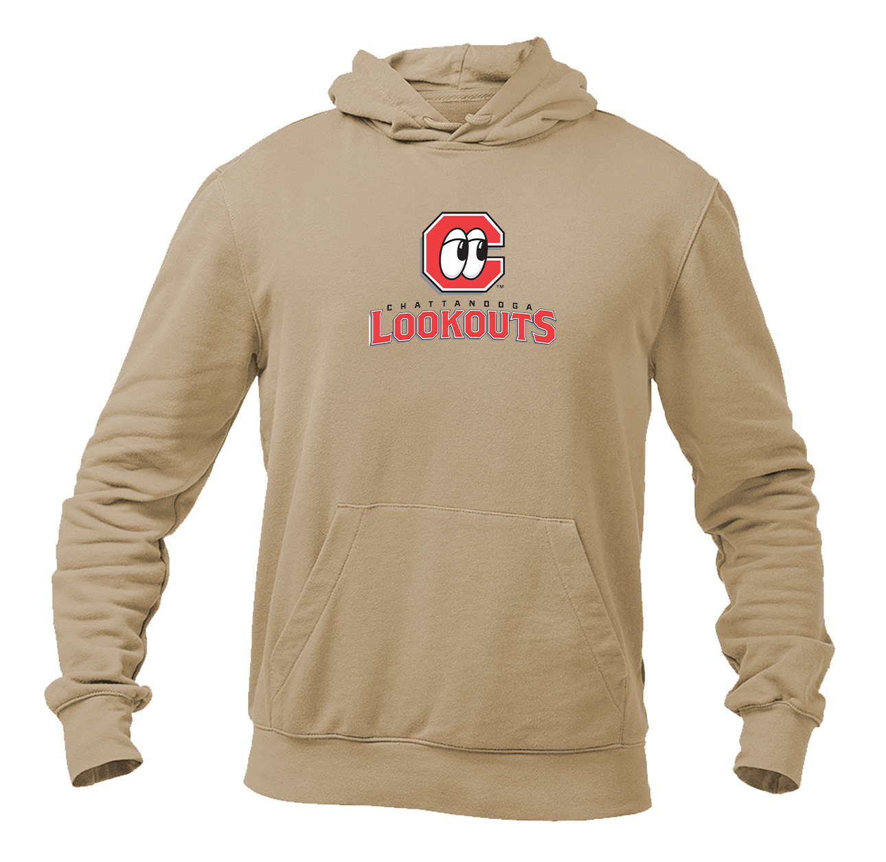 Men's Chattanooga Lookouts  Logo Pullover Hoodie