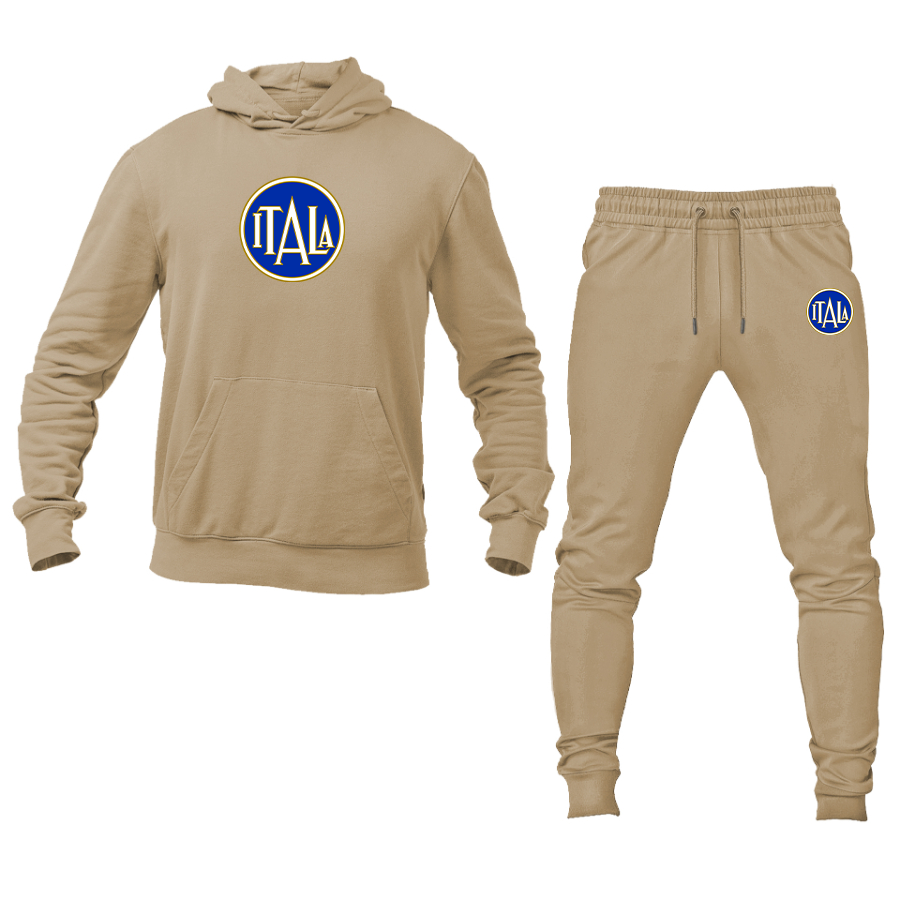 Men's Itala Logo Hoodie Joggers Set