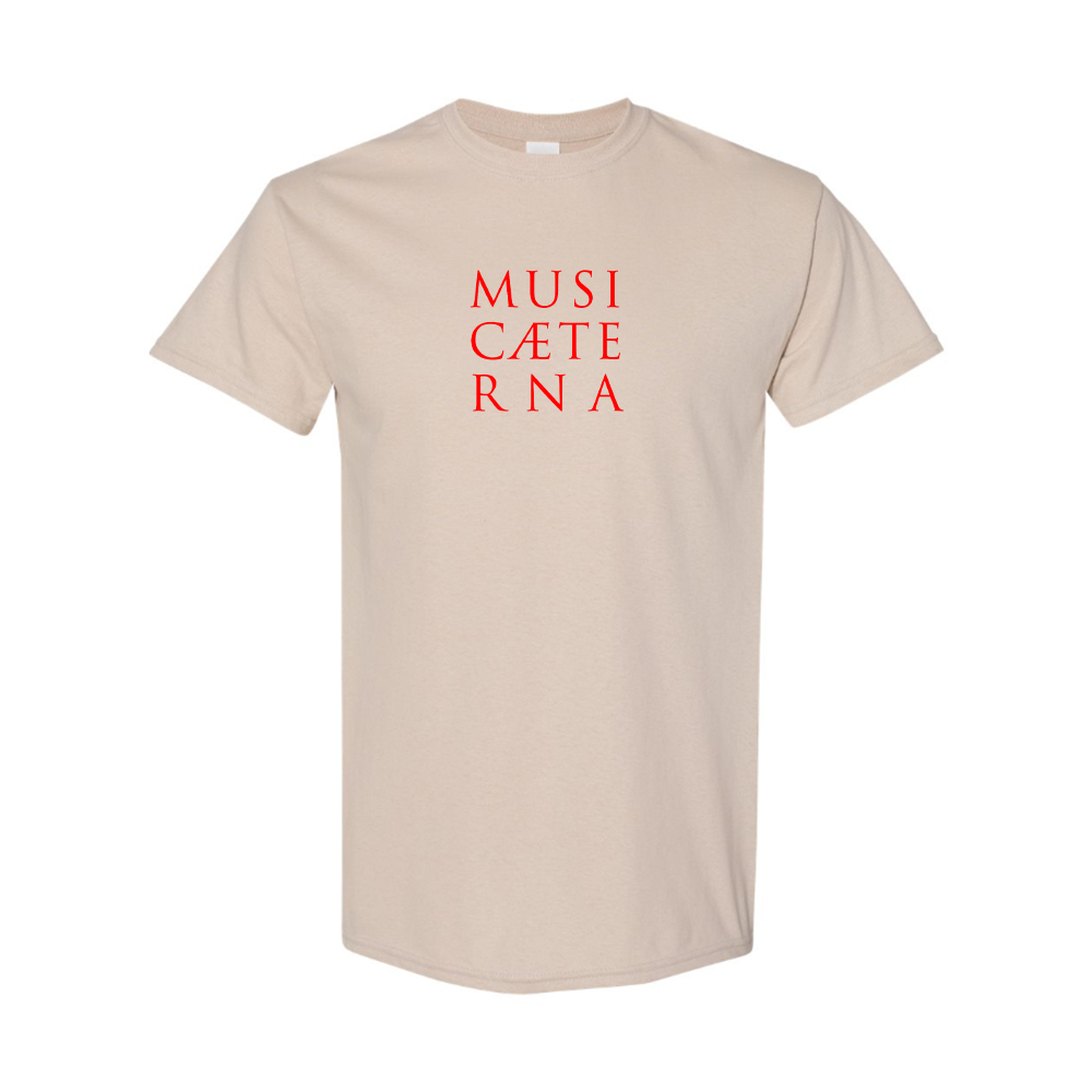 Men's Music Aeterna  Logo Cotton T-Shirt