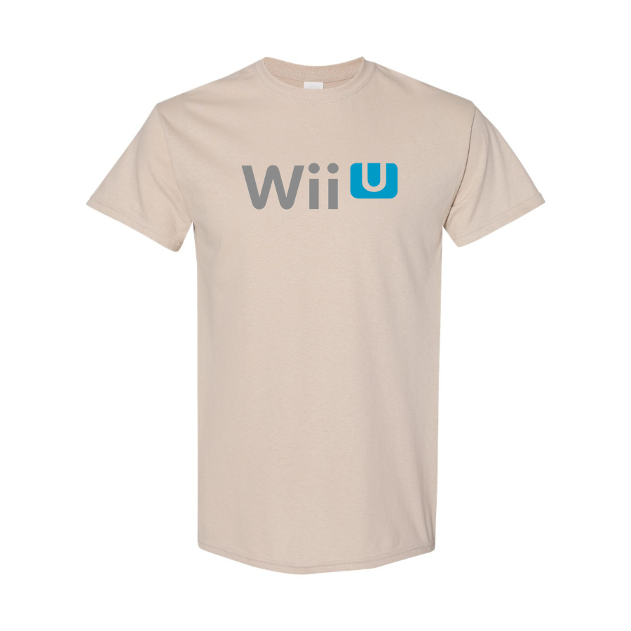 Men's Wii-U Logo Cotton T-Shirt