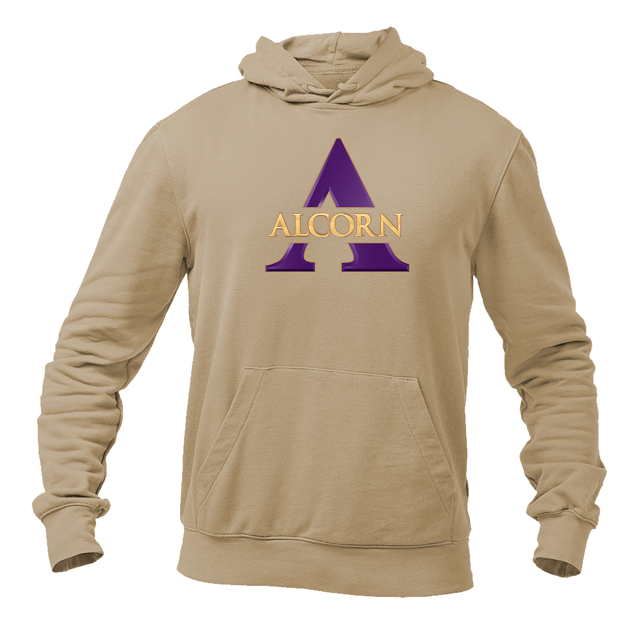 Men's Alcorn State Braves Softstyle Midweight Hooded Sweatshirt