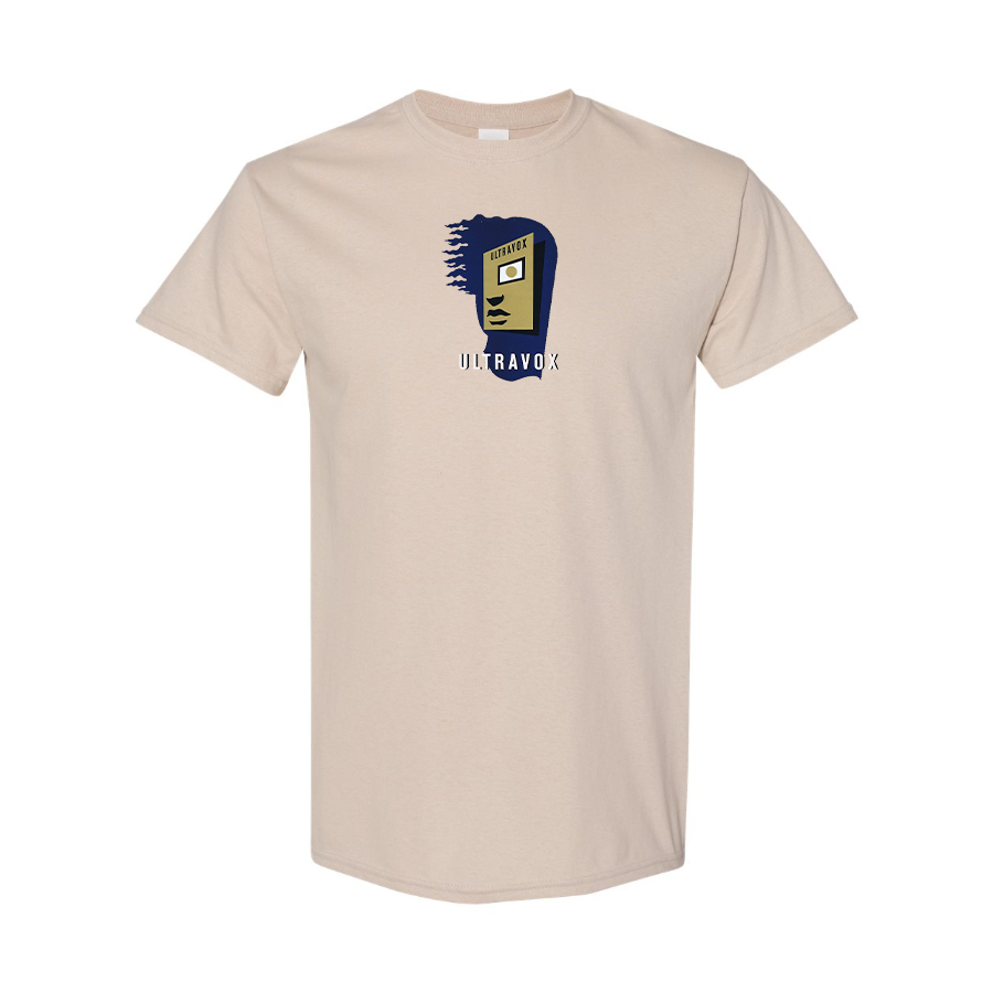 Men's Ultravox Logo   Cotton T-Shirt
