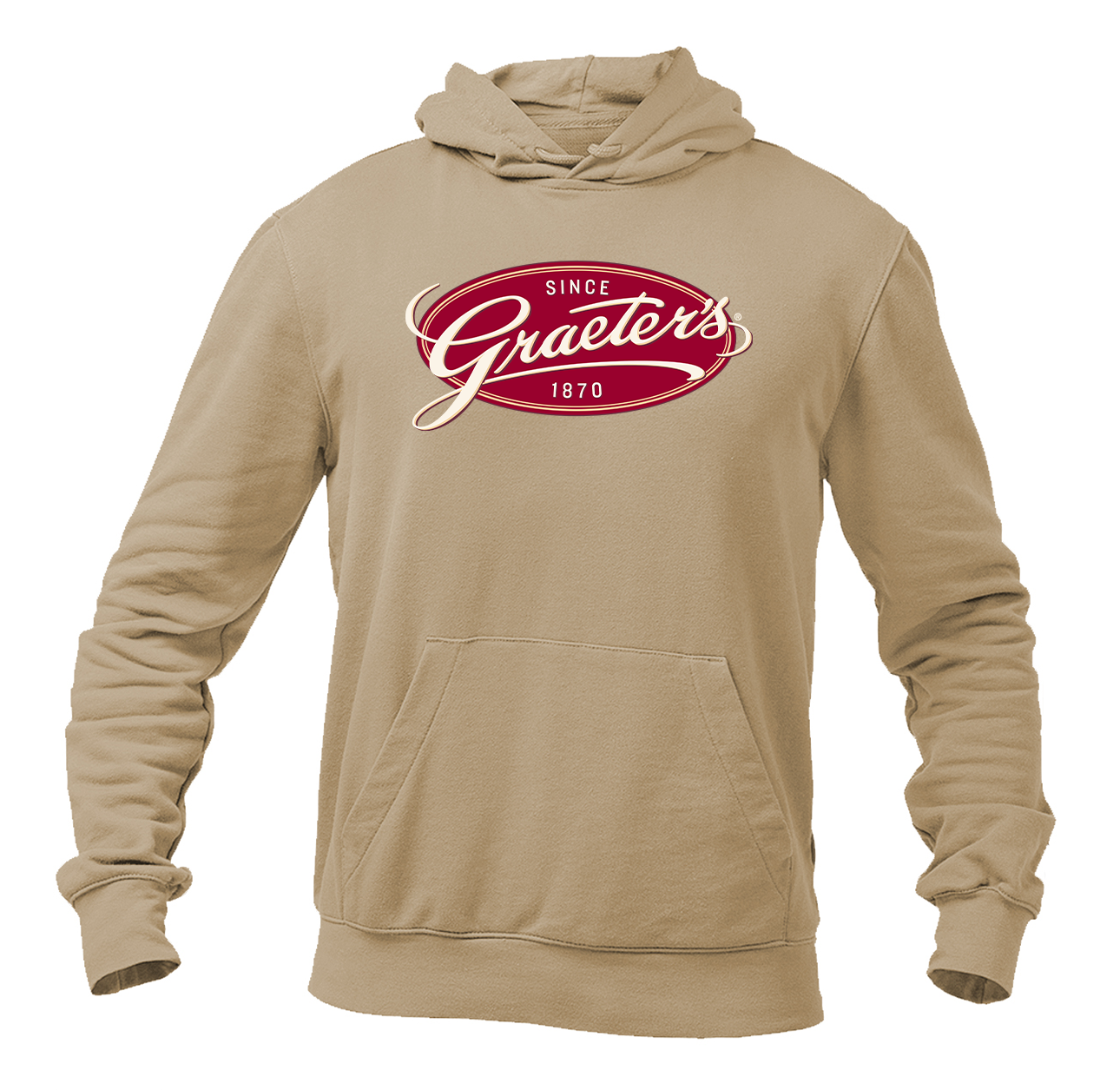 Men's  Graeters Logo Pullover Hoodie