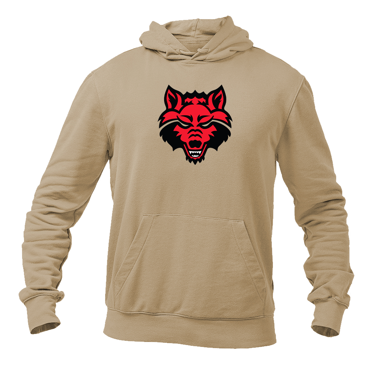 Men's Arkansas State Red Wolves Gildan  Heavy Blend Hooded Sweatshirt