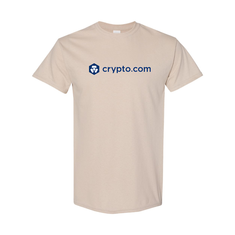 Men's Crypto.Com  Logo Cotton T-Shirt