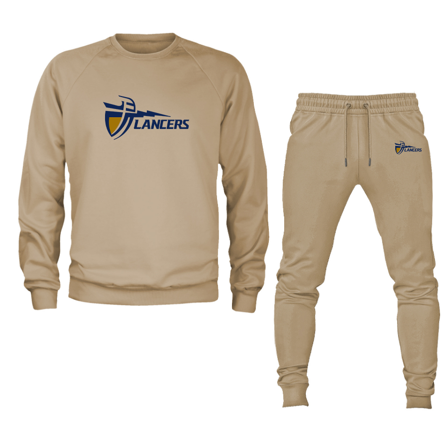 Men's California Baptist Lancers Crewneck Sweatshirt Joggers Suit