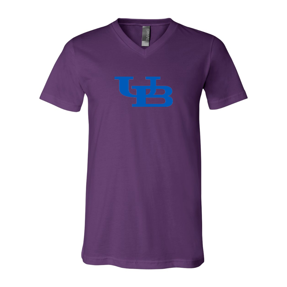 Buffalo Bulls BELLA  CANVAS - Jersey V-Neck T-Shirt